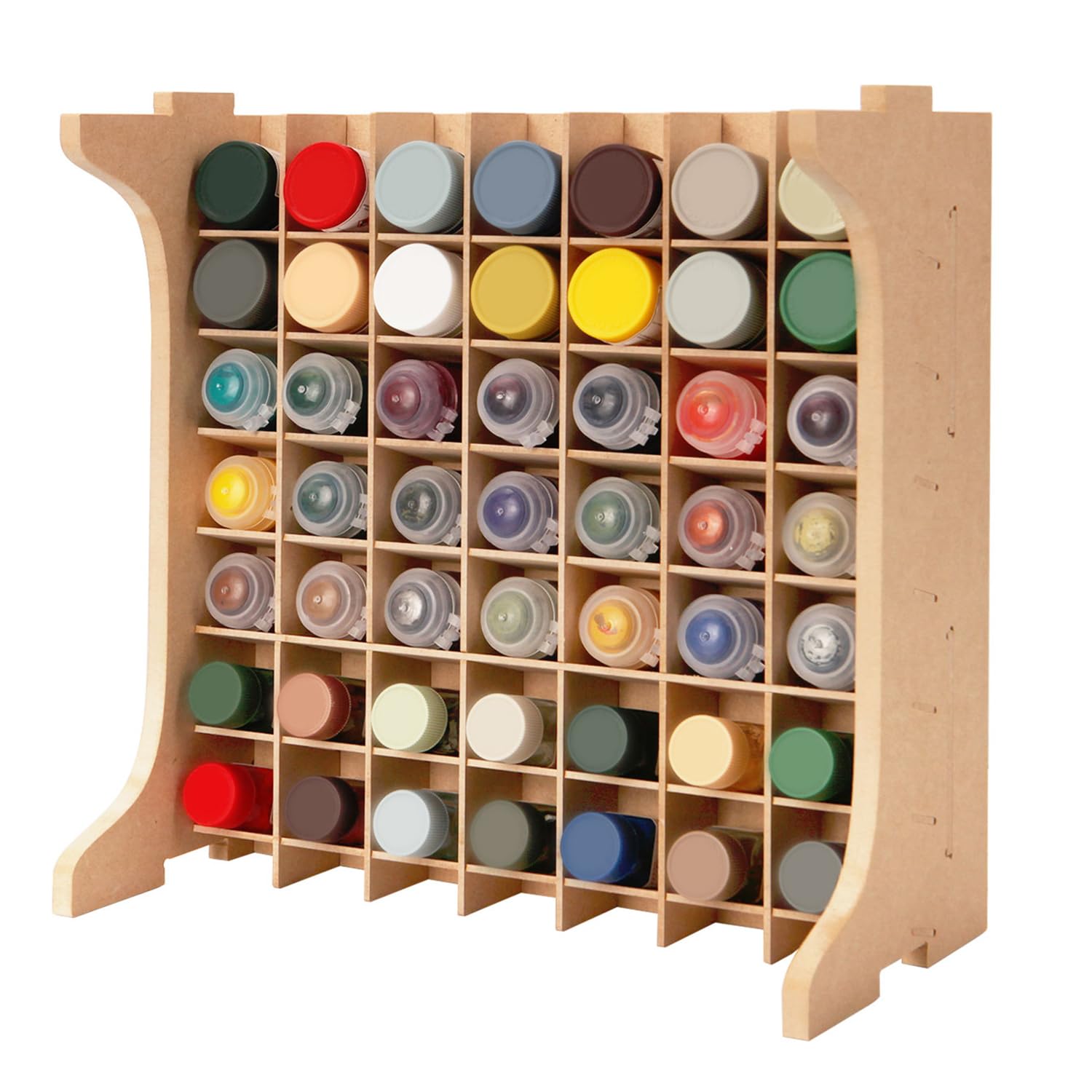 Paint Rack Organizer with 49 Holes Suitable for 10ml TAMIYA/10ml